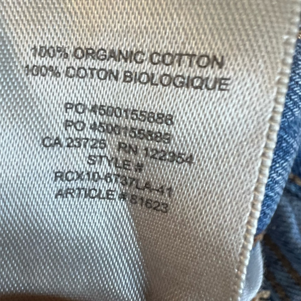 Denim Forum Joni High Rise Loose distressed jeans size 26 excellent condition - Picture 16 of 16